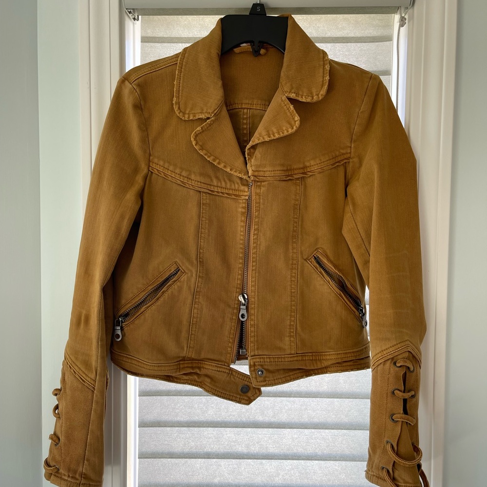 Jean jacket cropped-Free People